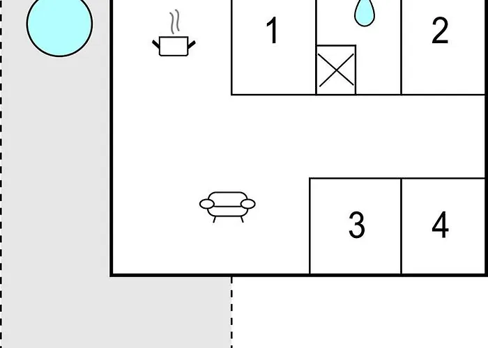 Prázdninový dům Amazing In Vaeggerlose With Kitchen